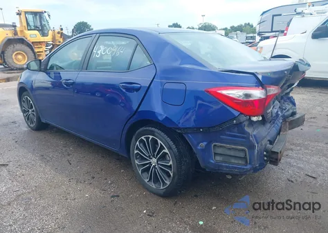 2014 Toyota Corolla S Plus from USA, damaged, VIN 2T1BURHE2EC184016